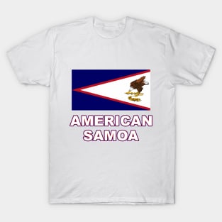 The Pride of American Samoa - American Samoan Flag Design T-Shirt